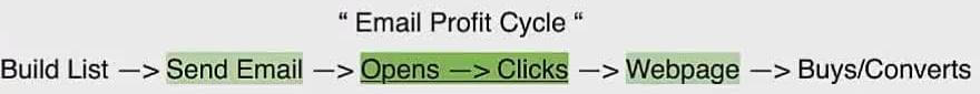 email profit cycle